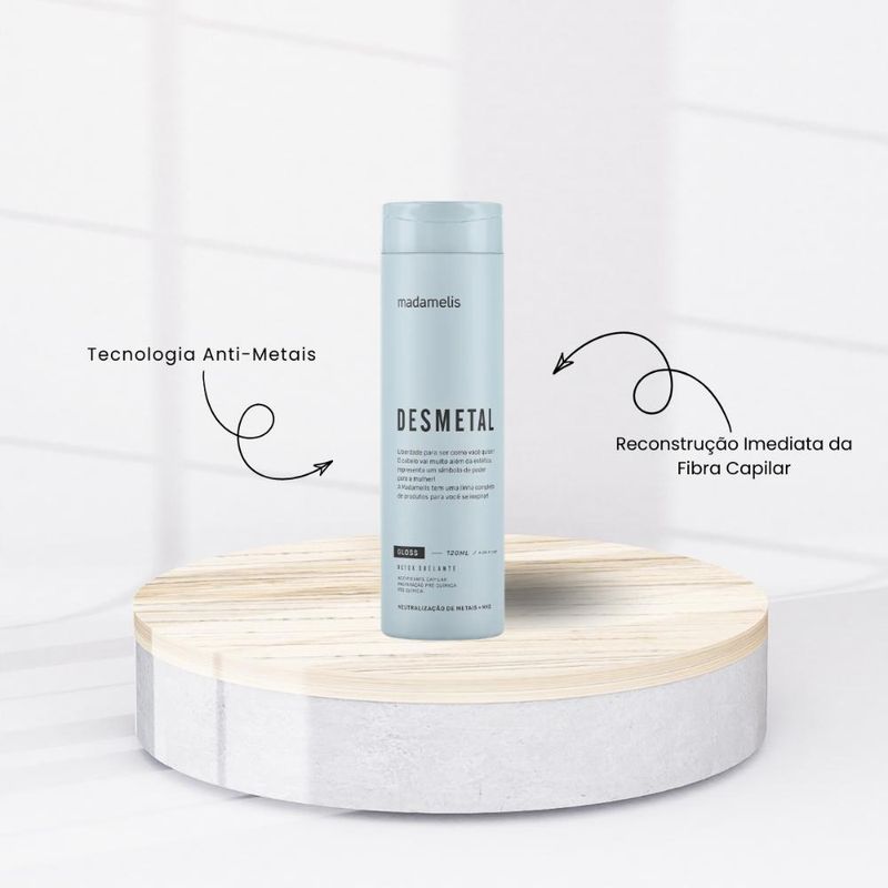 Madamelis Desmetal Gloss Detox Quelante 120ml