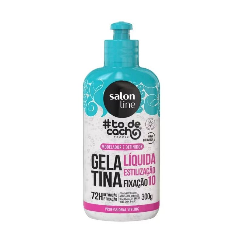 Salon Line #todecacho Gelatina Líquida Estilização 300g