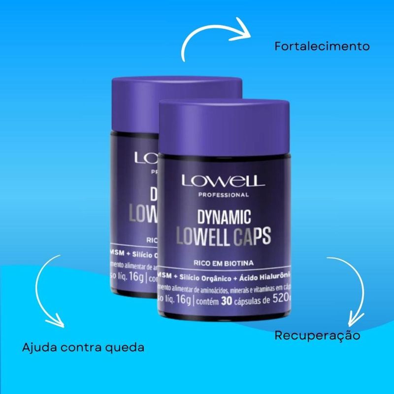 Lowell Dynamic Kit 2 Suplemento 30 Cápsulas