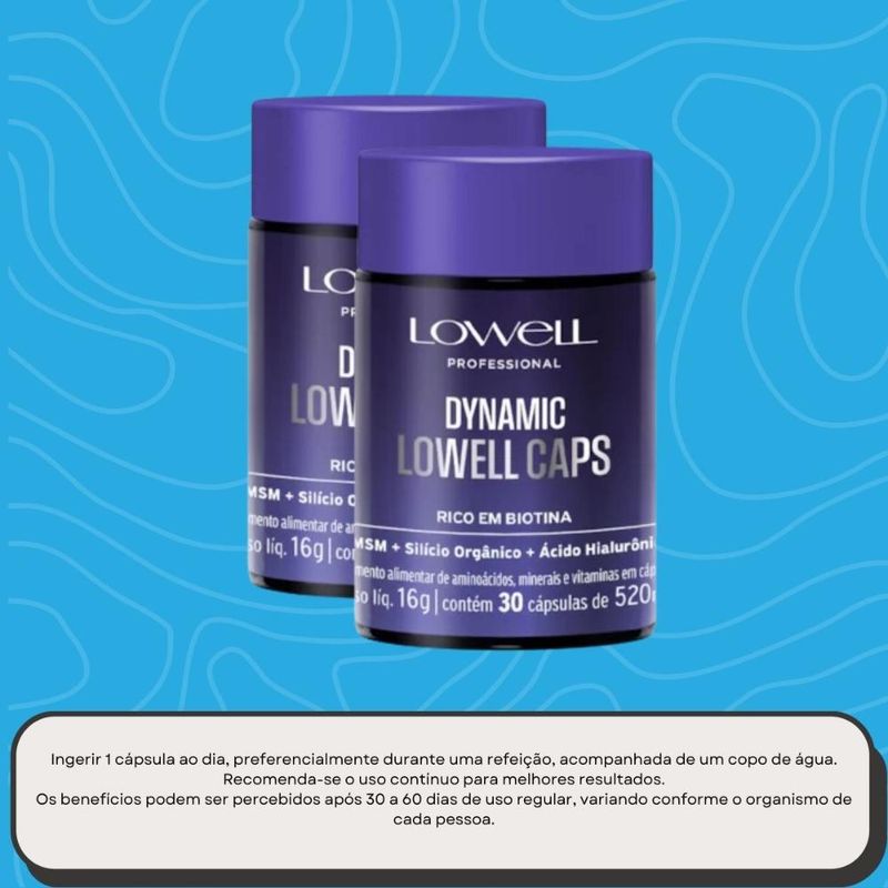 Lowell Dynamic Kit 2 Suplemento 30 Cápsulas