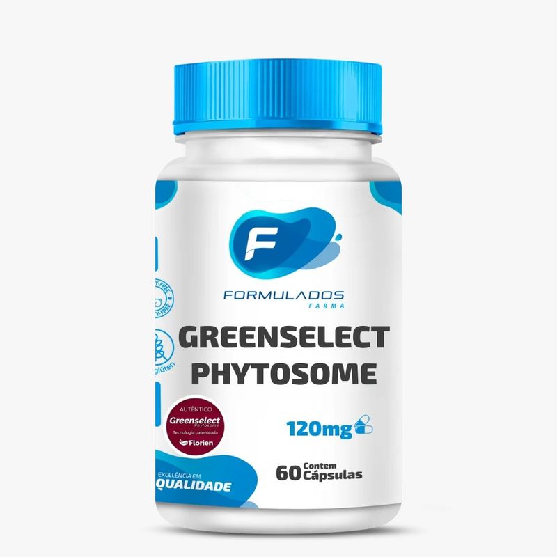 Greenselect Phytosome - 120mg - 60 Cápsulas - Formulados Farma