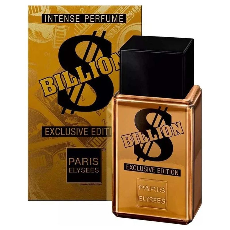 Paris Elysees - Billion $ Exclusive Edition Eau de Toilette - Perfume Masculino 100ml
