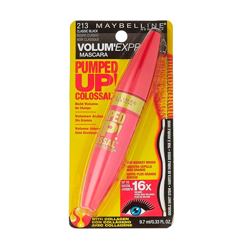 Maybelline New York - Classic Black 213 - Máscara de Cílios 97ml