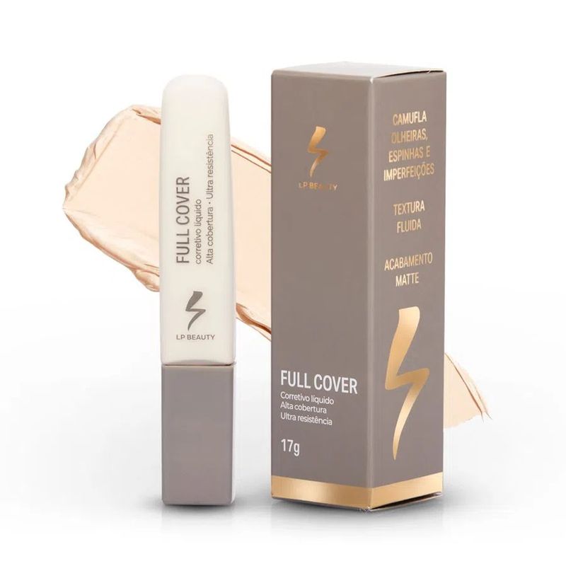 Lp Beauty Full Cover - Corretivo Líquido 17g - LP01