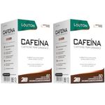 Kit 2x Cafeína 400mg - 60 Comprimidos - Lauton