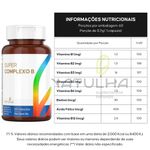 Kit 3x Super Complexo B - 60 Cápsulas - Natulha