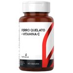 Ferro Quelato + Vitamina C - 60 Cápsulas - Natulha