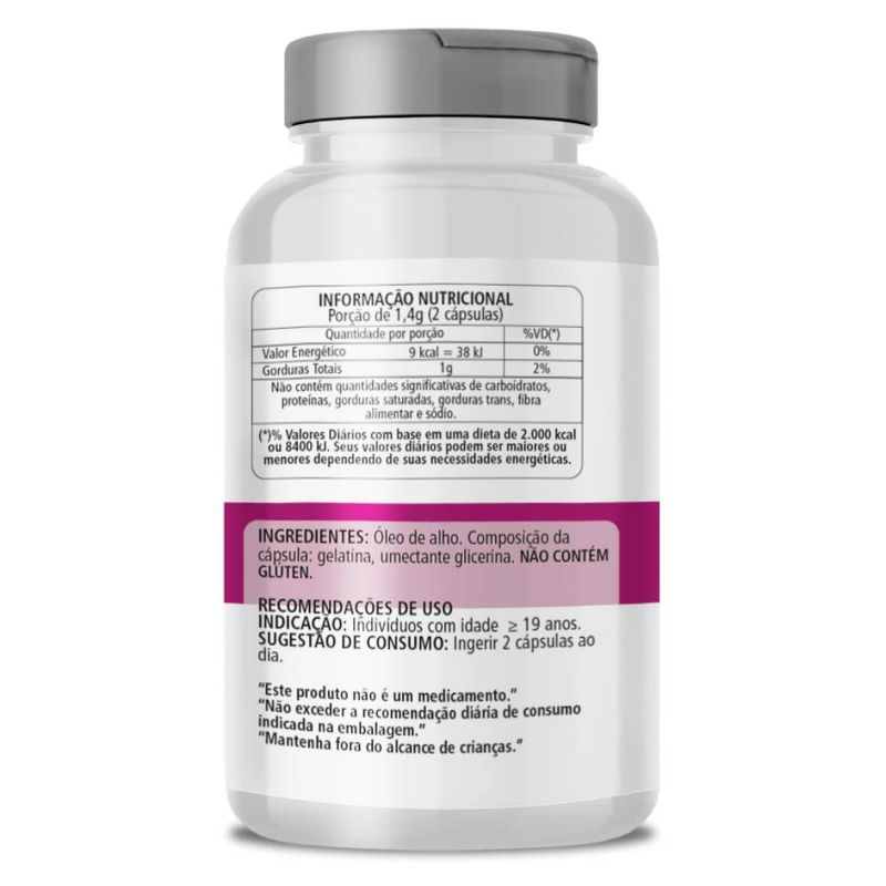 Kit 5x Óleo de Alho - 60 Cápsulas - Clinicmais