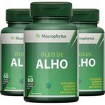 Kit 3x Óleo de Alho 760mg - 60 Cápsulas - Macrophytus