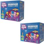 KIT 2X Vitamina C + Zinco Kids Imunidade Vitatton Luccas Neto - 30 gomas - Maxinutri