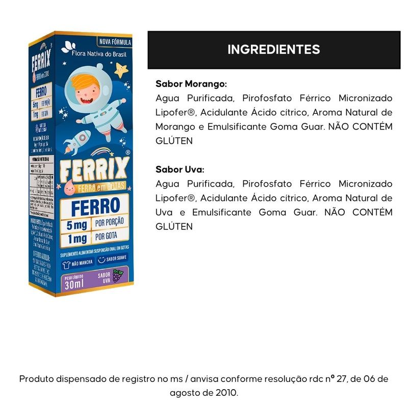 ADE-Trix + Ferrix + B-Trix UVA - Flora Nativa