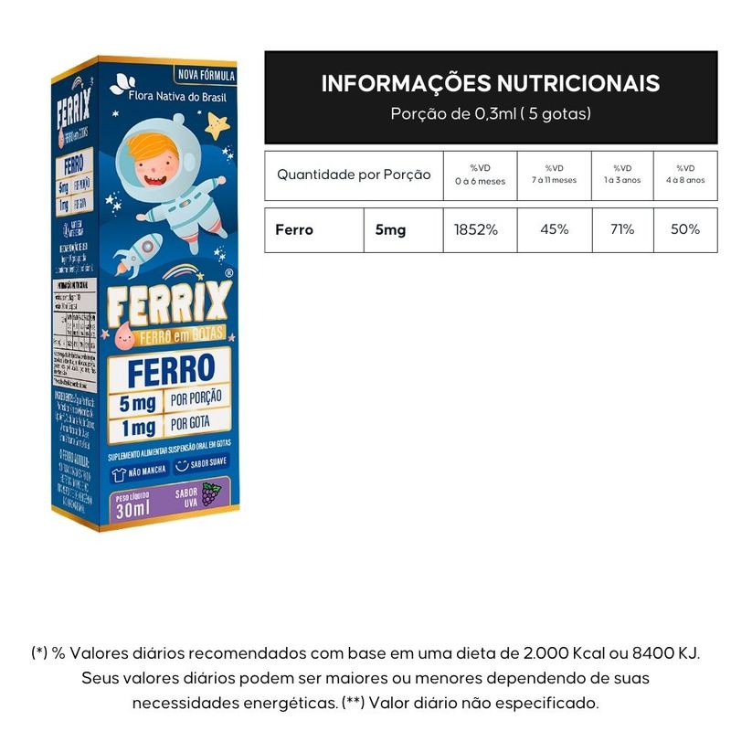 ADE-Trix + Ferrix + B-Trix UVA - Flora Nativa