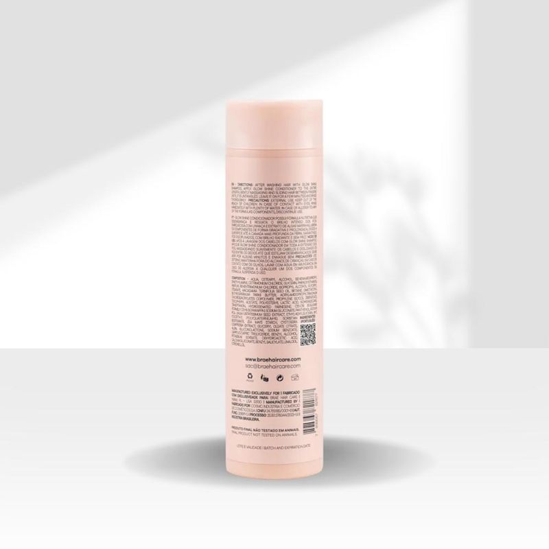 Braé Glow Shine Nutrição e Brilho Kit 2 Condicionador 250ml