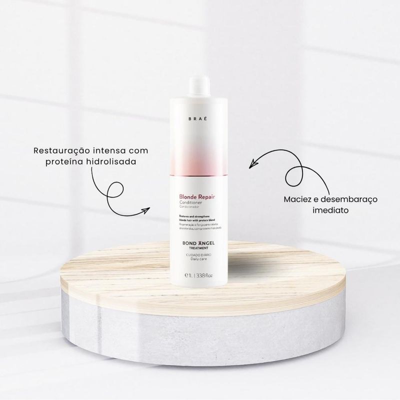 Braé Blonde Repair Bond Angel Kit Shampoo - Condicionador 1L