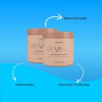 Braé Revival Kit 2 Máscara de Reconstrução 500g