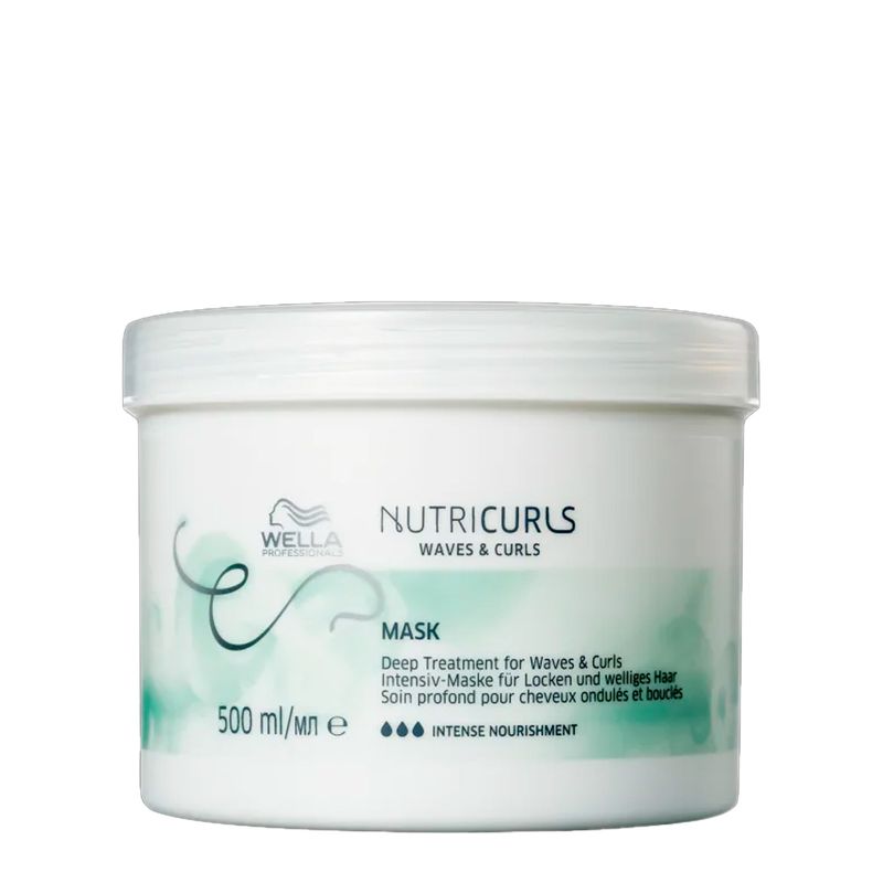 Wella Nutricurls Cachos e Ondas  - Máscara Capilar 500ml