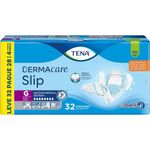 Tena - Fralda Geriátrica Slip Dermacare - G Leve 32 Pague 28 Unidades