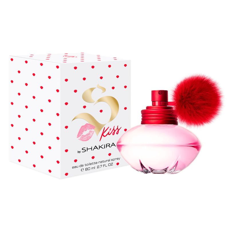 Shakira - Perfume Feminino - S by Shakira Kiss Eau de Toilette 80ml