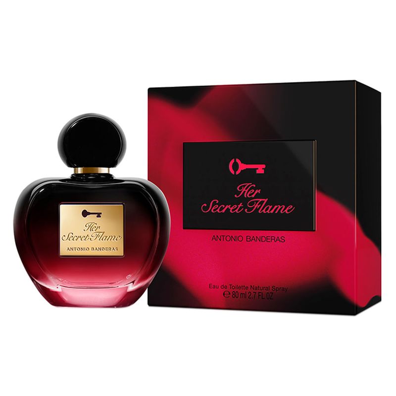 Antonio Banderas - Perfume Feminino - Her Secret Flame Eau de Toilette 80ml