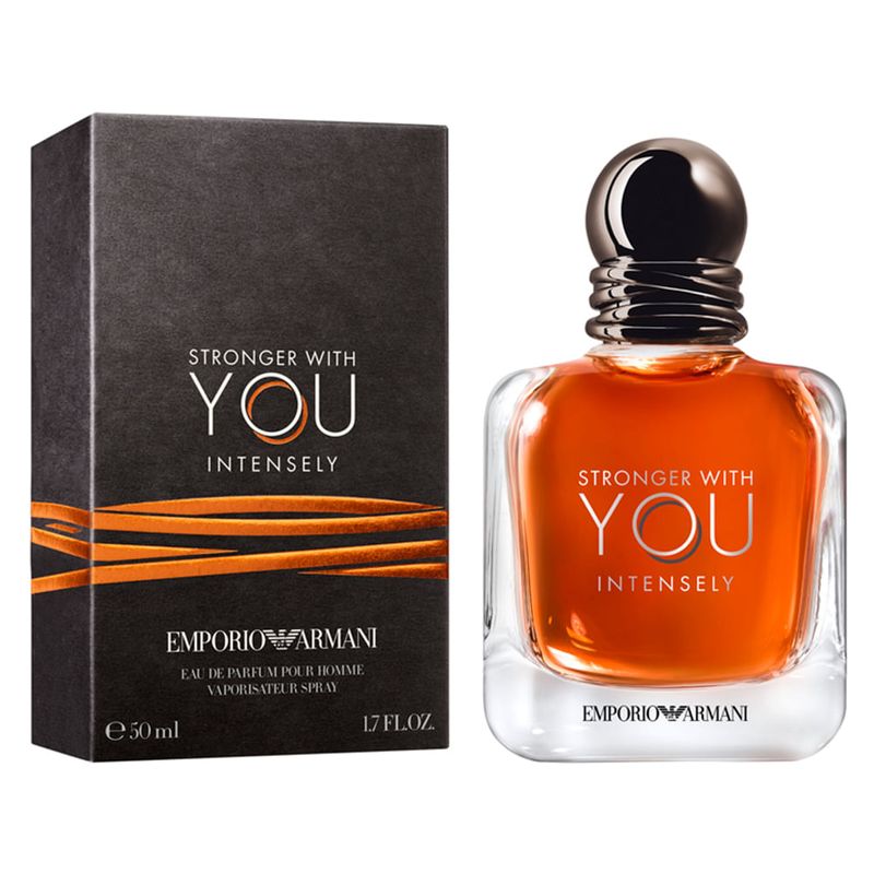Giorgio Armani - Perfume Masculino - Emporio Stronger With You Intensely Eau de Parfum 50ml