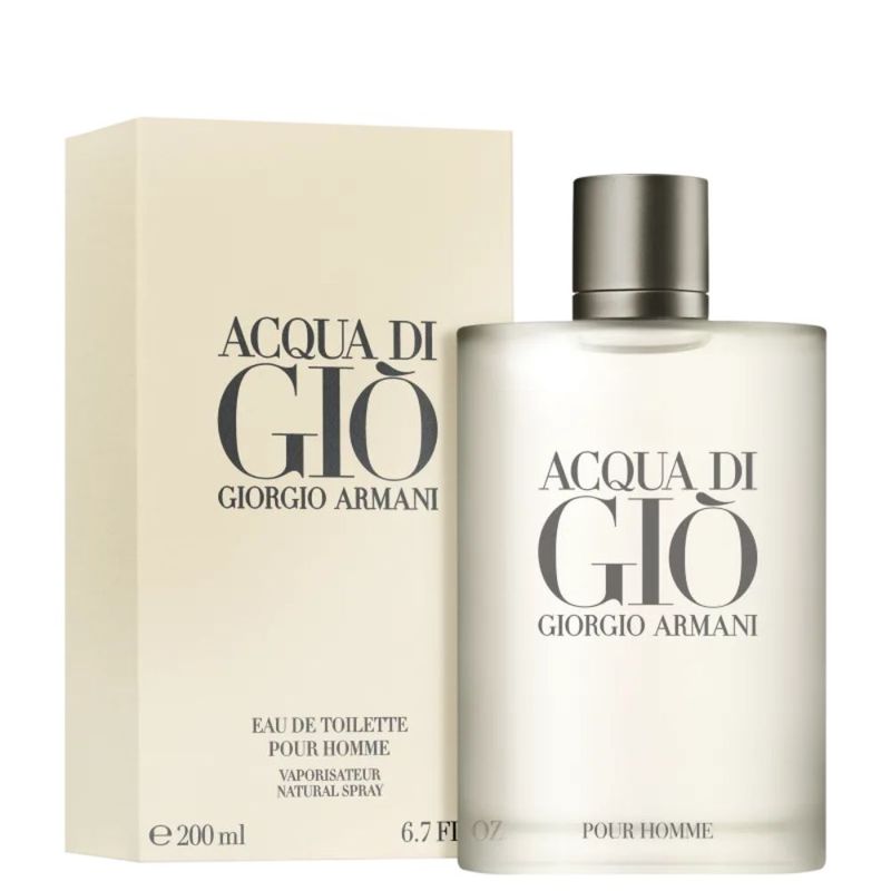 Perfume Giorgio Armani - Acqua di Giò Pour Homme Eau de Toilette Masculino - 200ml