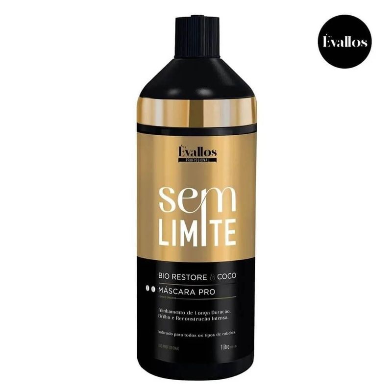 Máscara Évallos Profissional - Progressiva Sem Limite - 1000ml
