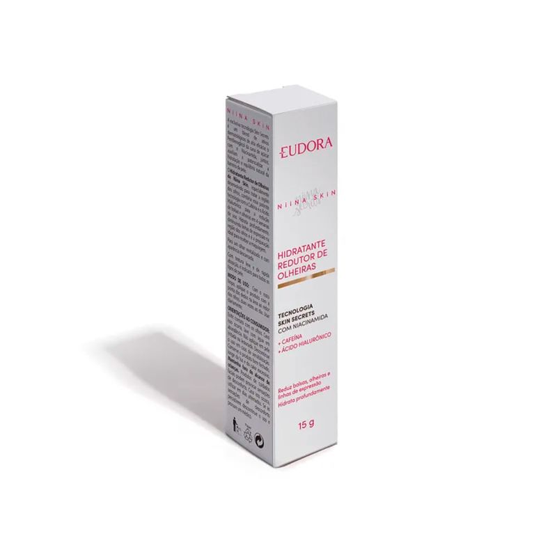 Eudora Niina Skin - Hidratante Facial Redutor de Olheiras 15g