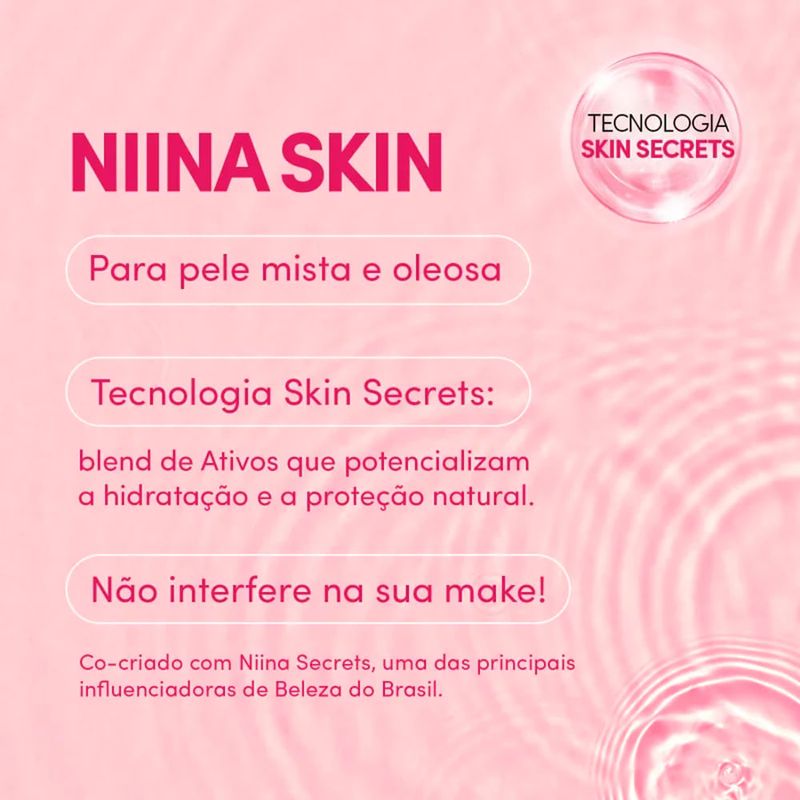 Eudora Niina Skin - Hidratante Facial Redutor de Olheiras 15g
