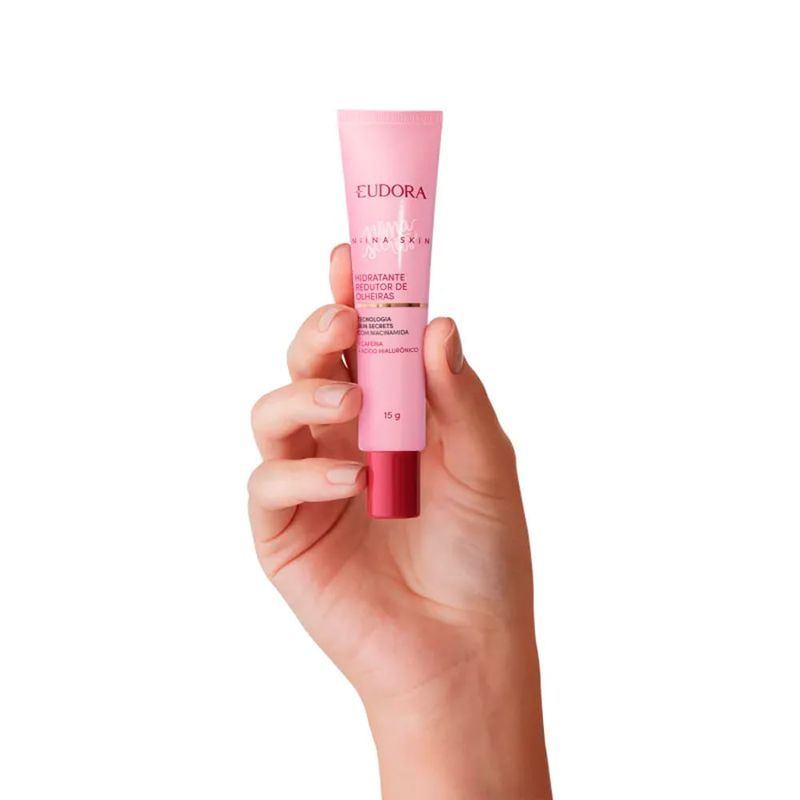 Eudora Niina Skin - Hidratante Facial Redutor de Olheiras 15g