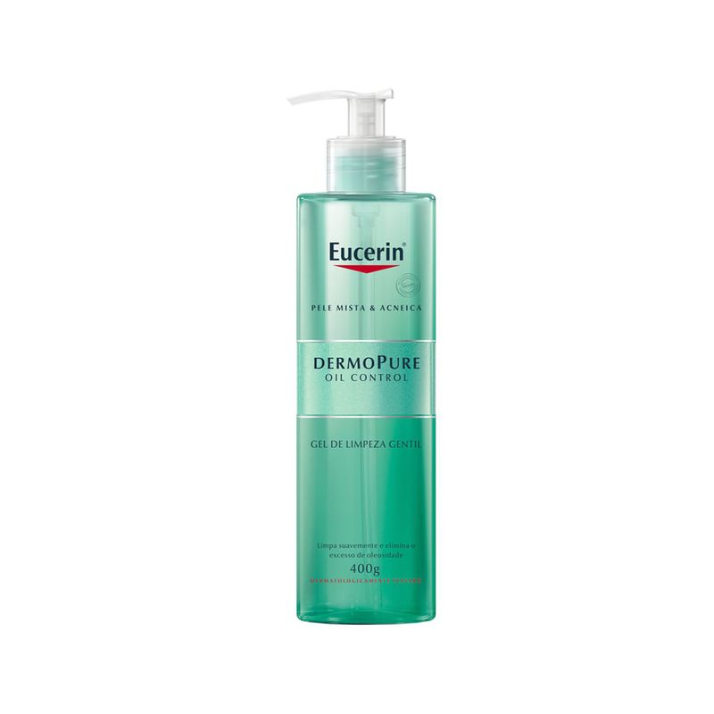 Gel de Limpeza Eucerin Dermopure Oil Control - Gentil 400g