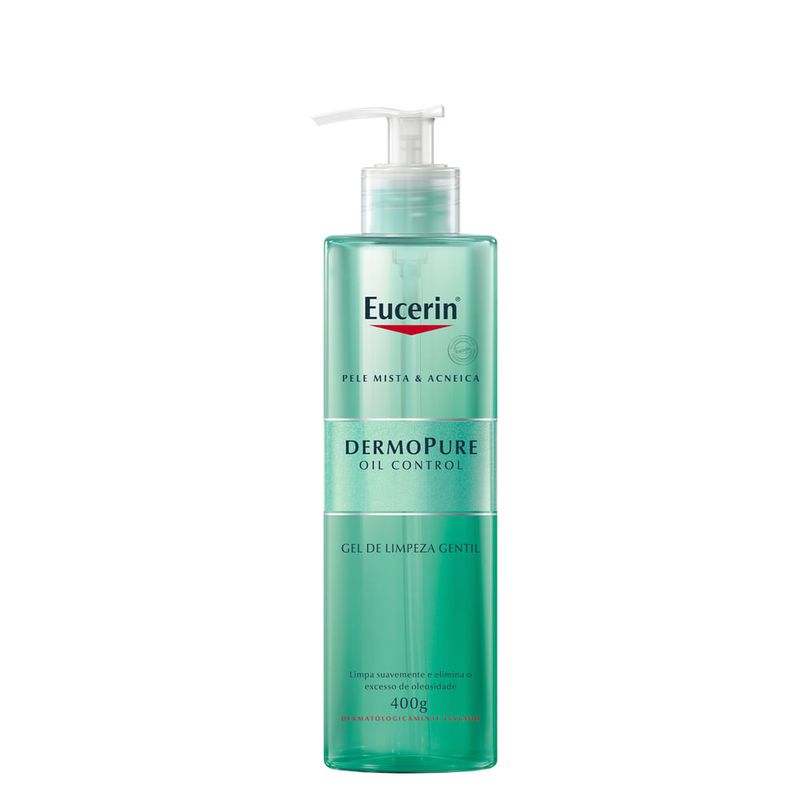 Gel de Limpeza Eucerin Dermopure Oil Control - Gentil 400g