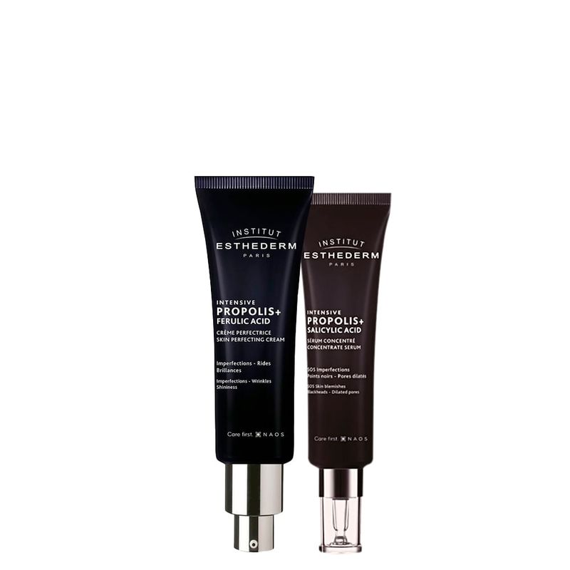 Kit Esthederm Intensive - Sérum Propolis + Salicylic Acid 30ml + Creme Anti-Idade Facial 50ml