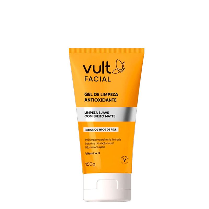 Gel de Limpeza Vult - Facial Antioxidante Vitamina C 150g