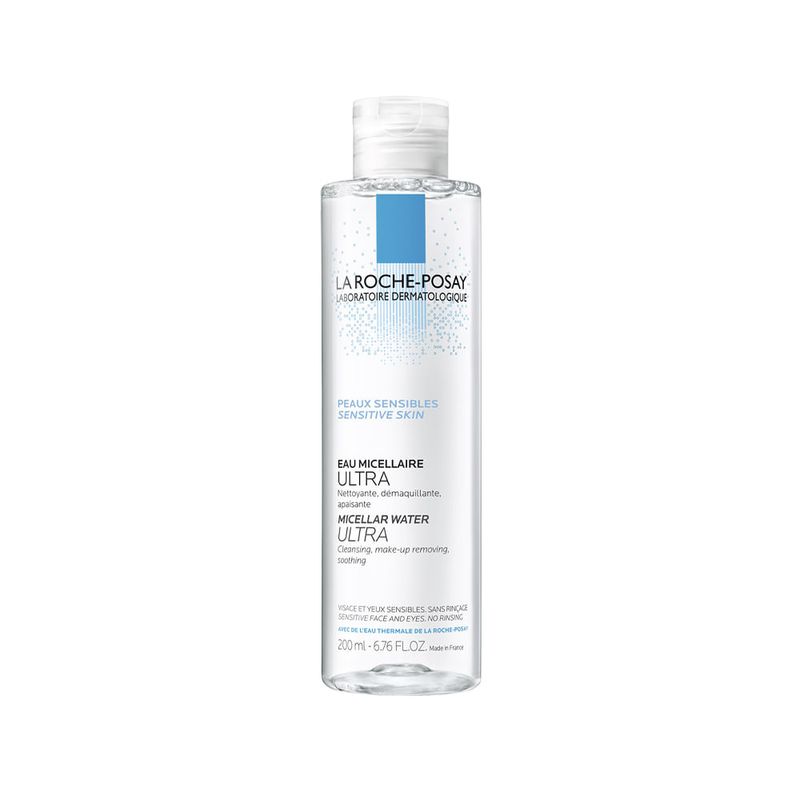 La Roche-Posay - Kit Cuidado Facial Água Micelar 200ml + Gel Limpeza 150g + Protetor Solar FPS 60 Ultra Cover 30 30g