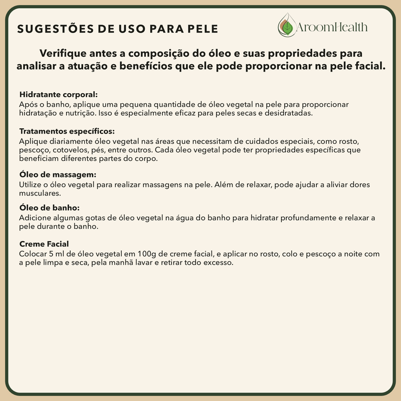 Óleo vegetal de Raspa de Juá 100% puro natural  50 Ml