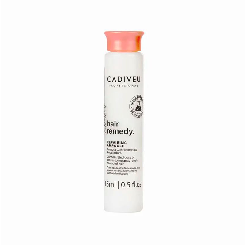 Ampola Capilar 10x15ml - Cadiveu Essentials - Hair Remedy Caixa