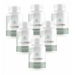 6x Pillfood Silício Orgânico Central Nutrition - 60 Cápsulas cada Sem Sabor