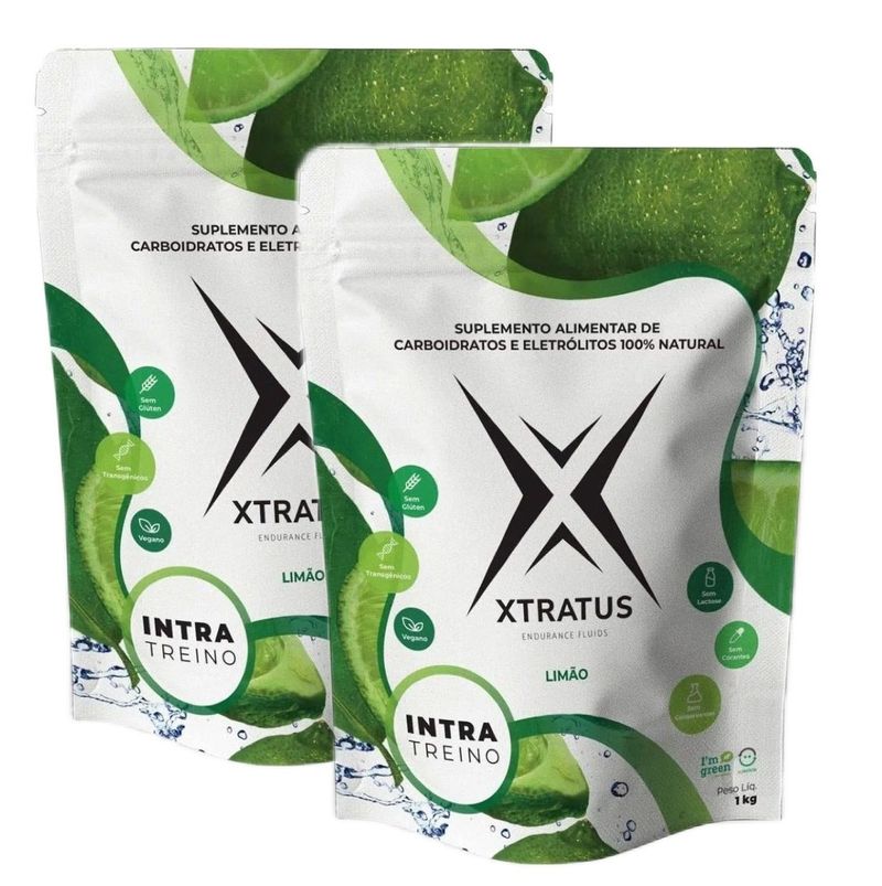 2x Xtratus Endurance Intratreino - Limão - 1kg