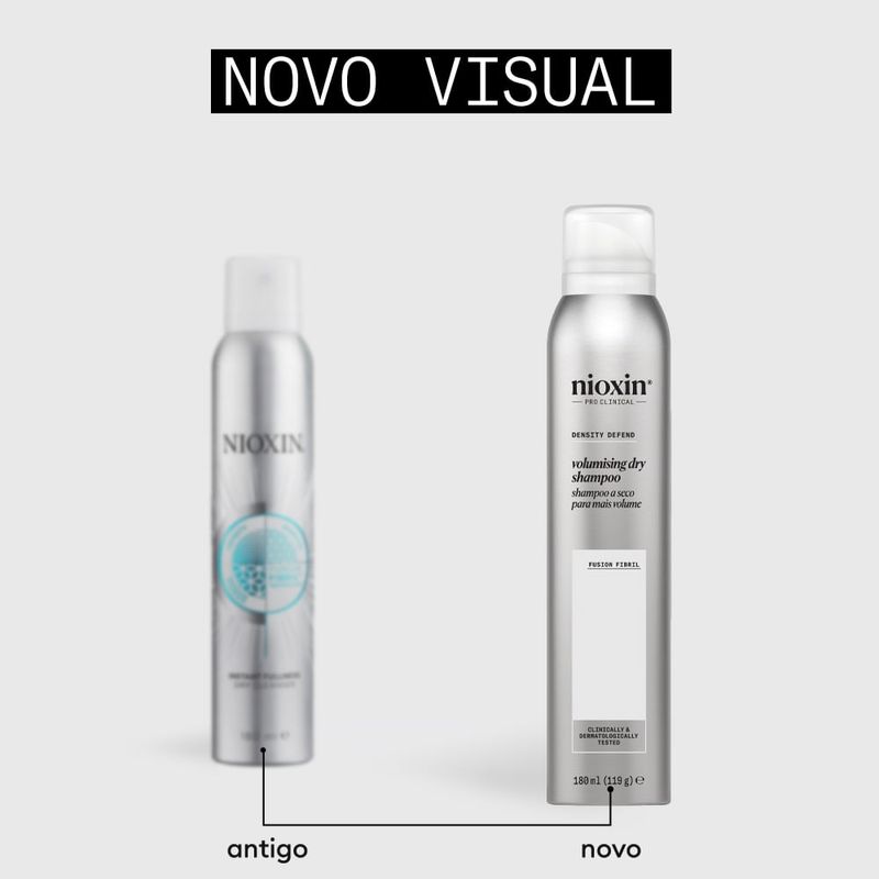 Shampoo Seco 180ml - Nioxin - Volumising Dry