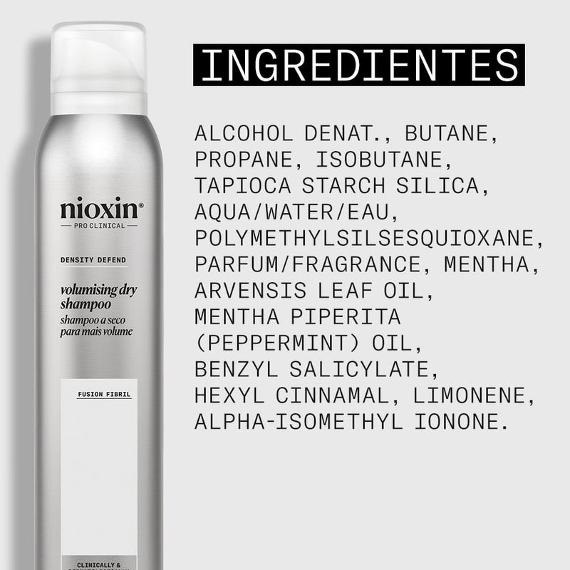 Shampoo Seco 180ml - Nioxin - Volumising Dry