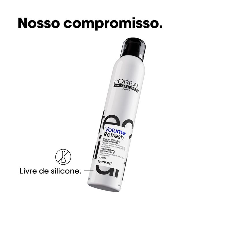 Shampoo Seco 200ml - L'Oréal Professionnel - TecniArt Volume Refresh