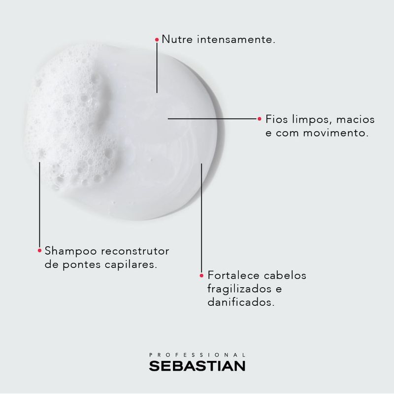 Shampoo 1000ml - Sebastian Professional - No Breaker