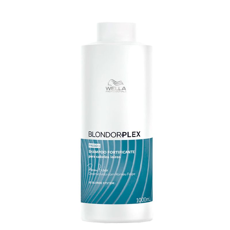 Shampoo 1000ml - Wella Professionals - BlondorPlex Fortificante