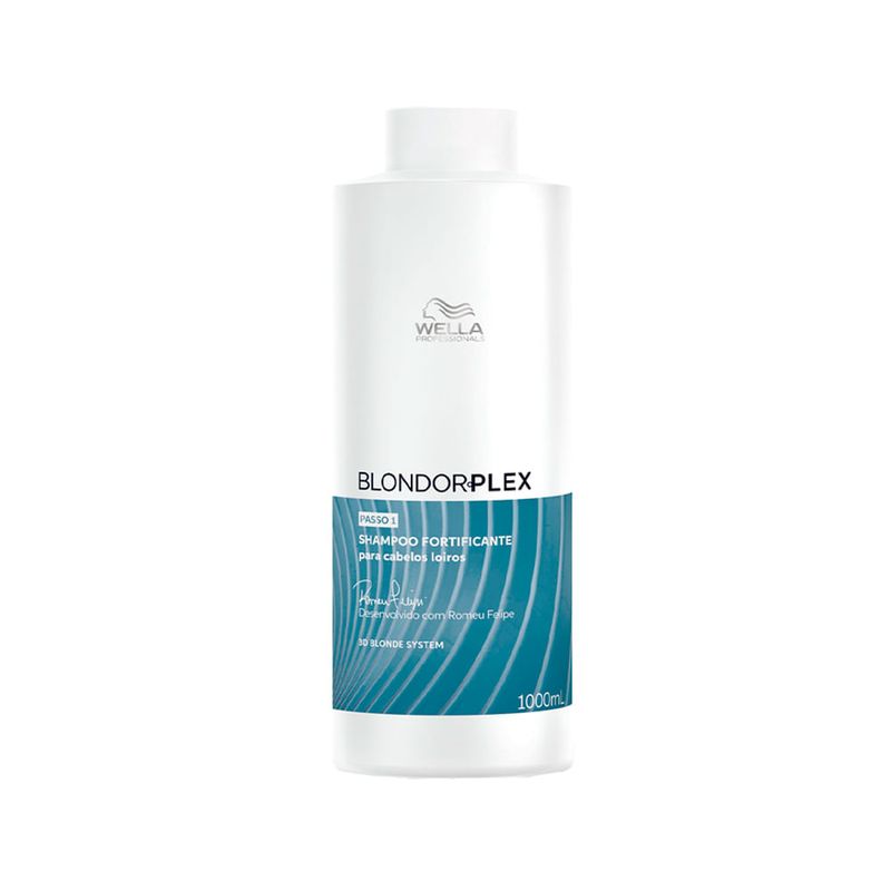 Shampoo 1000ml - Wella Professionals - BlondorPlex Fortificante