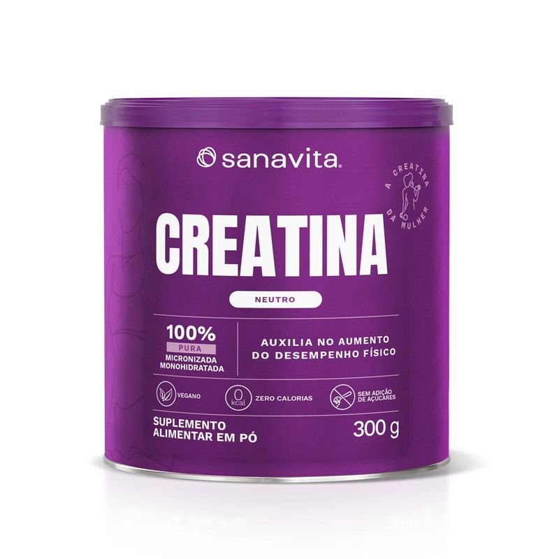 Creatina 300g | Até 100 doses - SEM SABOR