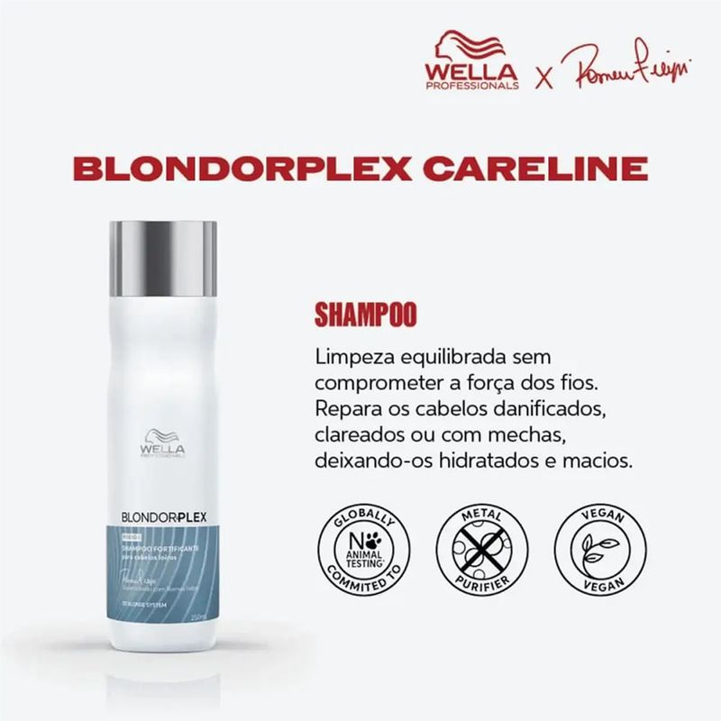 Wella - BlondorPlex Passo 1 - Shampoo 1000ml