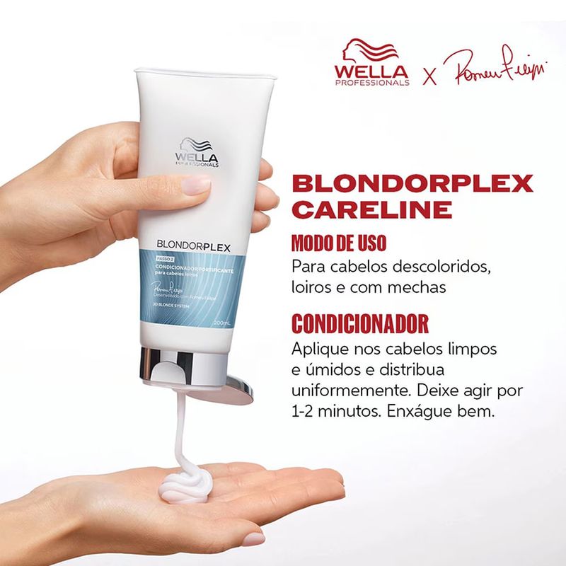 Wella - BlondorPlex Passo 2 - Condicionador 200ml