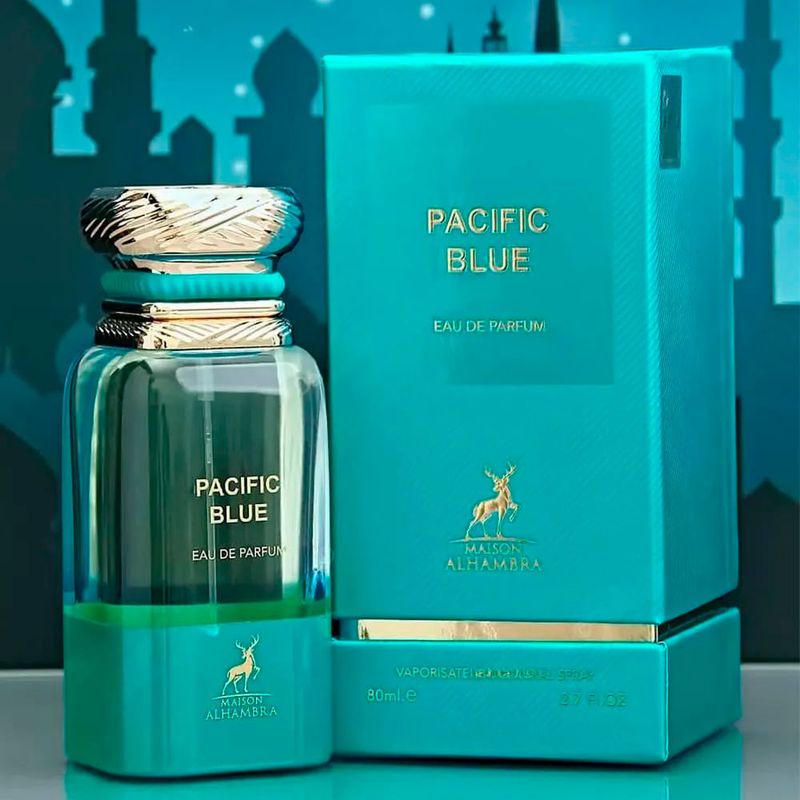 Maison Alhambra - Pacific Blue Eau de Parfum - Perfume Unissex 80ml