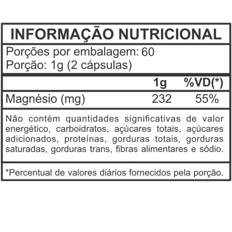 Muwiz - 5 Magnésios - 120 Cápsulas 500mg