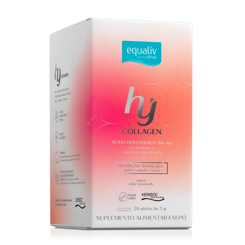 Equaliv - Hy Collagen 20 Sticks Pink Lemonade - 100g